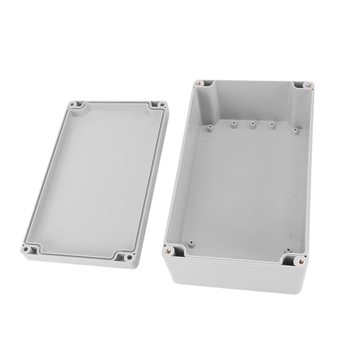 Wasserdichtes IP65 ABS -Anschlusskasten, Wasserfeste Elektrische Projektbox Gehäuse Kunststoffhäuser Häuserkästen Instrumentenkoffer 200 120 75 Mm E -ICS -Strommontage Weiß (200 * 120 * 75MM) von KIMISS