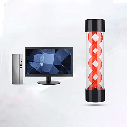 Wassertank 200MM, für PC Desktop Computer Kühler 360 Radiator Kupfer mit G1 4 Gewinde weiß ZubehörBlau (Rot) von KIMISS