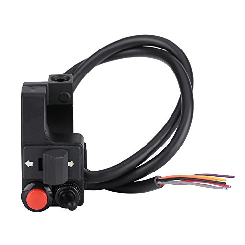 22mm Motorrad Lenkerschalter für Scheinwerfer, Hupe und Blinker - Universeller Schalter für verschiedene Motorräder und ATV 22mm Motorrad Lenkerschalter für Scheinwerfer, Hupe und Blinker - Universeller Schalter für verschiedene Motorräder und ATV von KIMISS