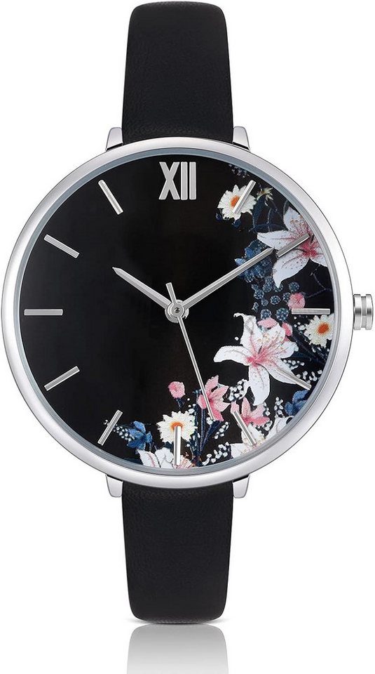KIMOMT Präzise Zeitmessung Japanischen Quarzwerk & der zuverlässigen Batterie Watch, mit Alltagstaugliche Wasserdichte Armbanduhr mit Spritzwasserschutz von KIMOMT