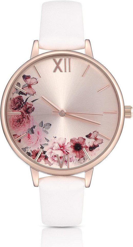 KIMOMT Präzise Zeitmessung Japanisches Quarzwerk Batterie präzise Zifferblatt Watch, Elegantes Design: Mit einer klaren Indexanzeige auf einem klassischen von KIMOMT