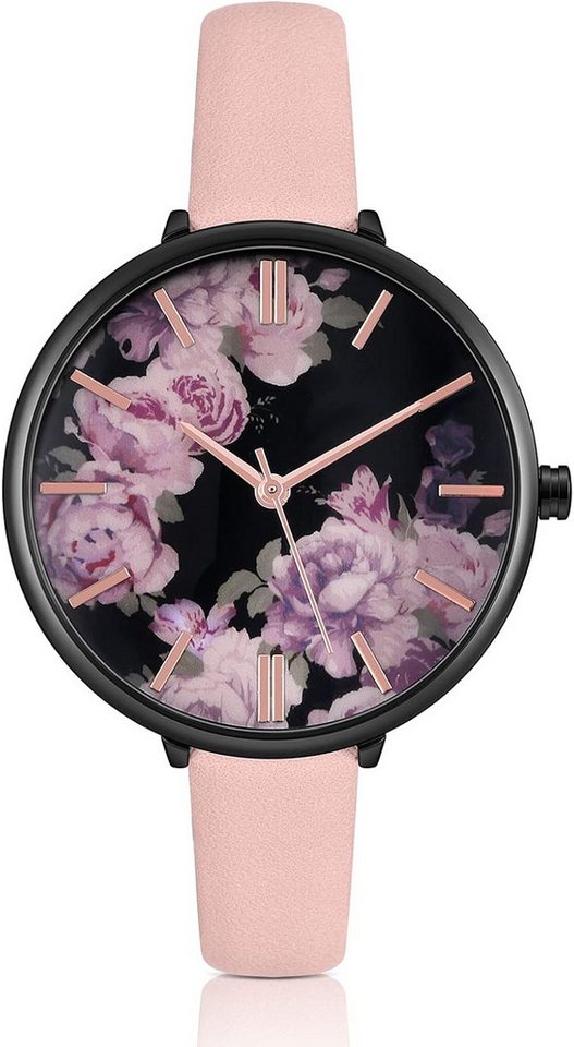 KIMOMT Präzise Zeitmessung Japanisches Quarzwerk Batterie präzise Zifferblatt Watch, Elegantes Design: Mit einer klaren Indexanzeige auf einem klassischen von KIMOMT