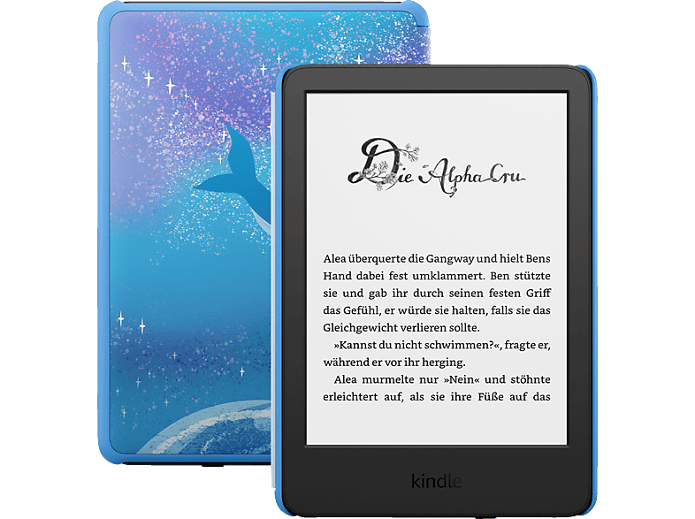 KINDLE - Der neue Kindle Kids Edition (2024) 16 GB E-Book-Reader Space Whale von KINDLE