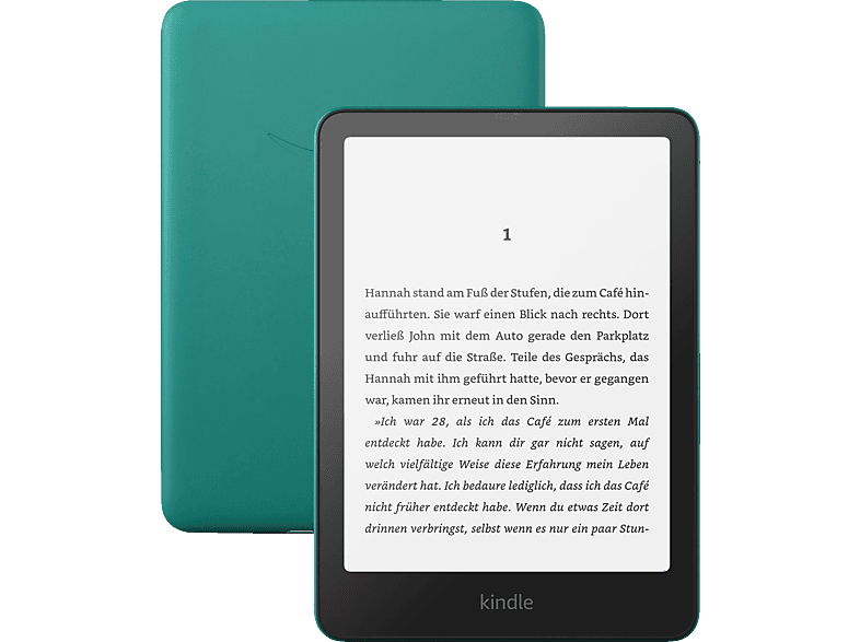 KINDLE – Der neue Kindle Paperwhite (2024), 7-Zoll Display, mit Werbung, 16 GB E-Book-Reader Jade von KINDLE