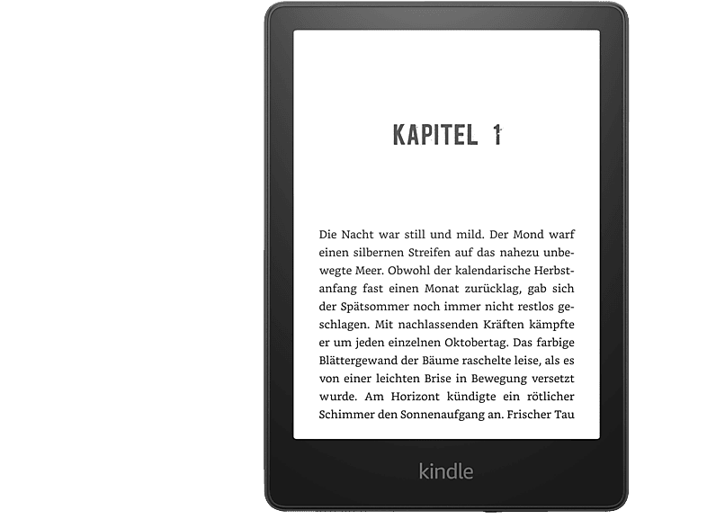 KINDLE Paperwhite 11. Gen (2023 mit Werbung) E-Book Schwarz von KINDLE