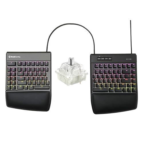 KINESIS Freestyle Edge RGB Gaming US QWERTY MX Silver KINESIS Freestyle Edge RGB Gaming US QWERTY MX Silver von KINESIS
