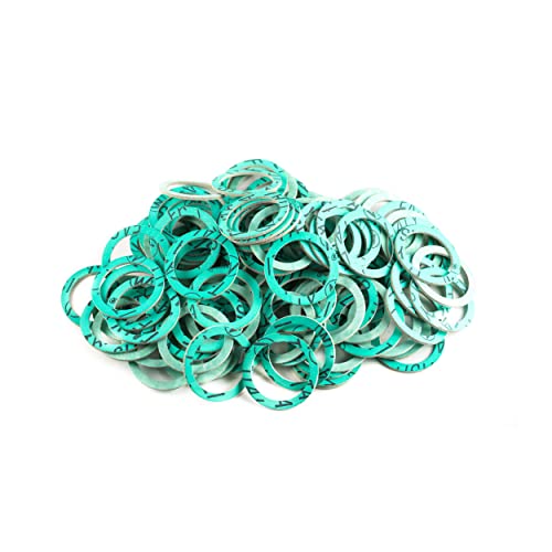 KINETICS LINE Fiber Flachdichtung 3/4 Zoll Normal (24 x 18 x 2 mm) 100 Stück Sanitär, Heizung, Klima, Lüftung, Rohrleitungs und Garten (bis zu 180°C) von KINETICS LINE