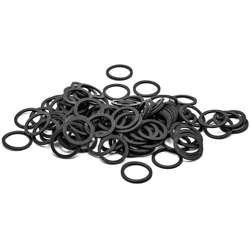 KINETICS LINE Gummi Flachdichtung 1 Zoll Normal (30 x 24 x 2 mm) 100 Stück Sanitär, Klima, Lüftung, Rohrleitungs und Garten (von -20°C bis 70°C) von KINETICS LINE