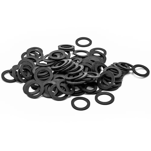 KINETICS LINE Gummi Flachdichtung 1 Zoll Spezial (30 x 21 x 2 mm) 100 Stück Sanitär, Klima, Lüftung, Rohrleitungs und Garten (von -20°C bis 70°C) von KINETICS LINE