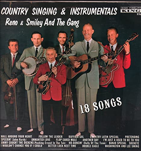 country singing & instrumentals LP von KING