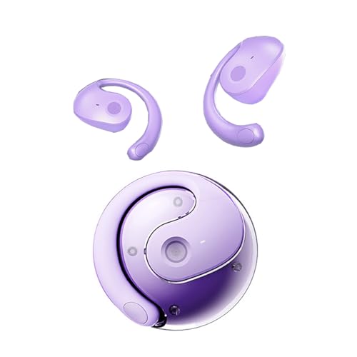 KINGGOO Alpha Ear Pro AI Echtzeit-Übersetzung Kopfhörer | 144 Sprachen | Bluetooth 5.3 mit ANC | 46h Akkulaufzeit | Reise & Business Kopfhörer (lila) von KINGGOO