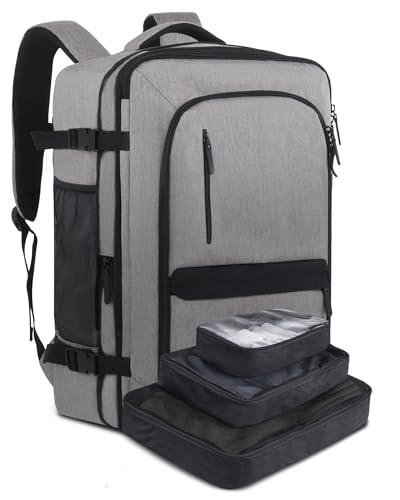 KINGSLONG Reiserucksack Flugzeug, Laptop Rucksack für 17,3 Zoll, erweiterbar Handgepäck Rucksack für Herren Damen, groß 36-46L Business Rucksack Travel Backpack für Weekender Reisen Arbeit KINGSLONG Reiserucksack Flugzeug, Laptop Rucksack für 17,3 Zoll, erweiterbar Handgepäck Rucksack für Herren Damen, groß 36-46L Business Rucksack Travel Backpack für Weekender Reisen Arbeit von KINGSLONG