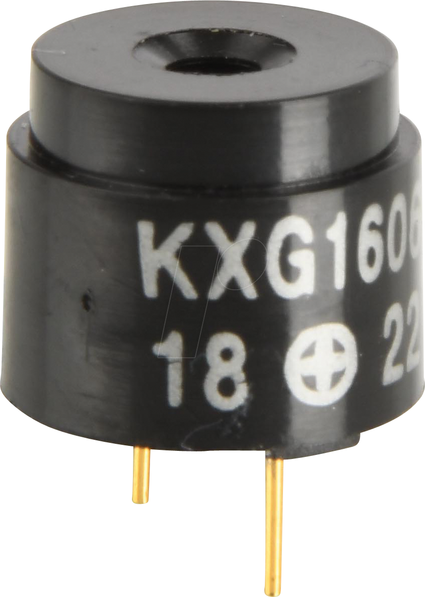 KXG1606 - Transducer, 85dB, 2048 Hz, 6 V KXG1606 - Transducer, 85dB, 2048 Hz, 6 V von KINGSTATE