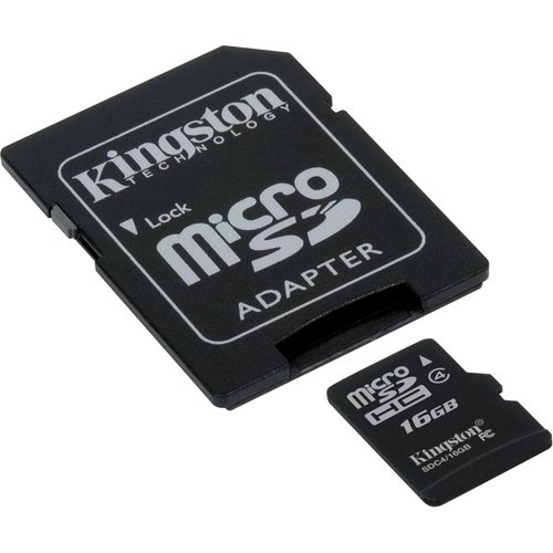 Samsung Ativ Odyssey Cell Phone Memory Card 16GB microSDHC Memory Card with SD Adapter von KINGSTON