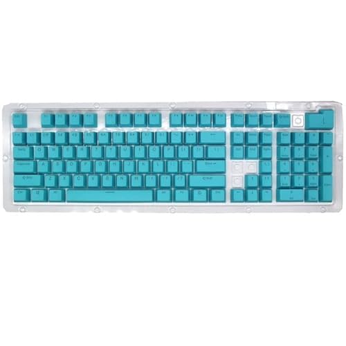 PBT 104 Tasten Keycaps OME Höhe Tastenkappen-Set Farbe Ersatz Einfarbig Tastatur Schalter Tastenkappen Hintergrundbeleuchtung Tastenkappen von KINHA