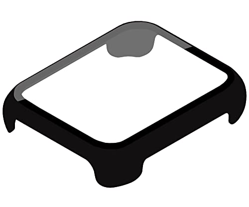 KINOEHOO Schutzhülle mit Glas Displayschutz Kompatibel mit OPPO Watch 2 (42/46mm Hülle Schutz Case Schutzhülle Cover.(46mm)(Schwarz) von KINOEHOO