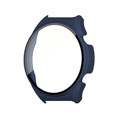 KINOEHOO Schutzhülle mit Glas Displayschutz Kompatibel mit XiaoMi Watch S1 Hülle Schutz Case Schutzhülle Cover.(Mitternachtsblau) von KINOEHOO