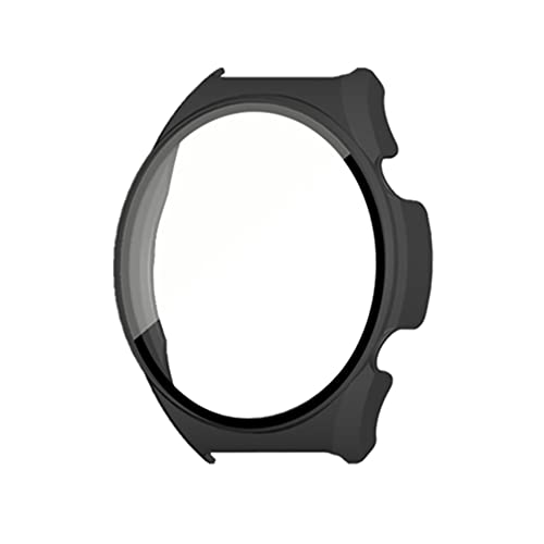 KINOEHOO Schutzhülle mit Glas Displayschutz Kompatibel mit XiaoMi Watch S1 Hülle Schutz Case Schutzhülle Cover.(Schwarz) von KINOEHOO