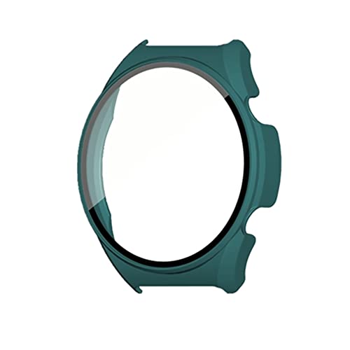 KINOEHOO Schutzhülle mit Glas Displayschutz Kompatibel mit XiaoMi Watch S1 Hülle Schutz Case Schutzhülle Cover.(grün) von KINOEHOO