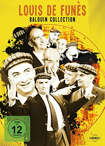 Louis de Funés: Balduin Collection (Die Knallschote / Der Geldschrankknacker / Der Trockenschwimmer / Der Ferienschreck / Das Nachtgespenst / Der Sonntagsfahrer) [6 DVDs] von STUDIOCANAL