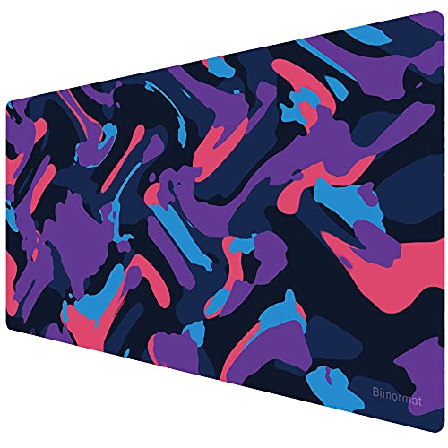 KINPLE Gaming-Mauspad, großes erweitertes Mauspad mit genähtem Rand (89,9 x 39,9 cm), XXL-Schreibtischunterlage für Gamer, Büro und Zuhause (90 x 40 B23) von KINPLE