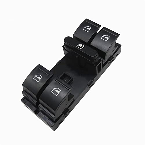 Fensterschalter Elektrische Leistungsstammfensterschalter-Taste/Compatible With V-w. Golf 5 Golf 6 J-Etta Mk5. MK6 / Compatible With Touran Passat B6 B7 1K4959857B. Autoteile(Blue) von KIOOS