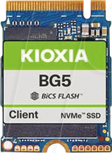 KBG50ZNS1T02 - KIOXIA BG5 Client SSD 1 TB, M.2 2230 von KIOXIA
