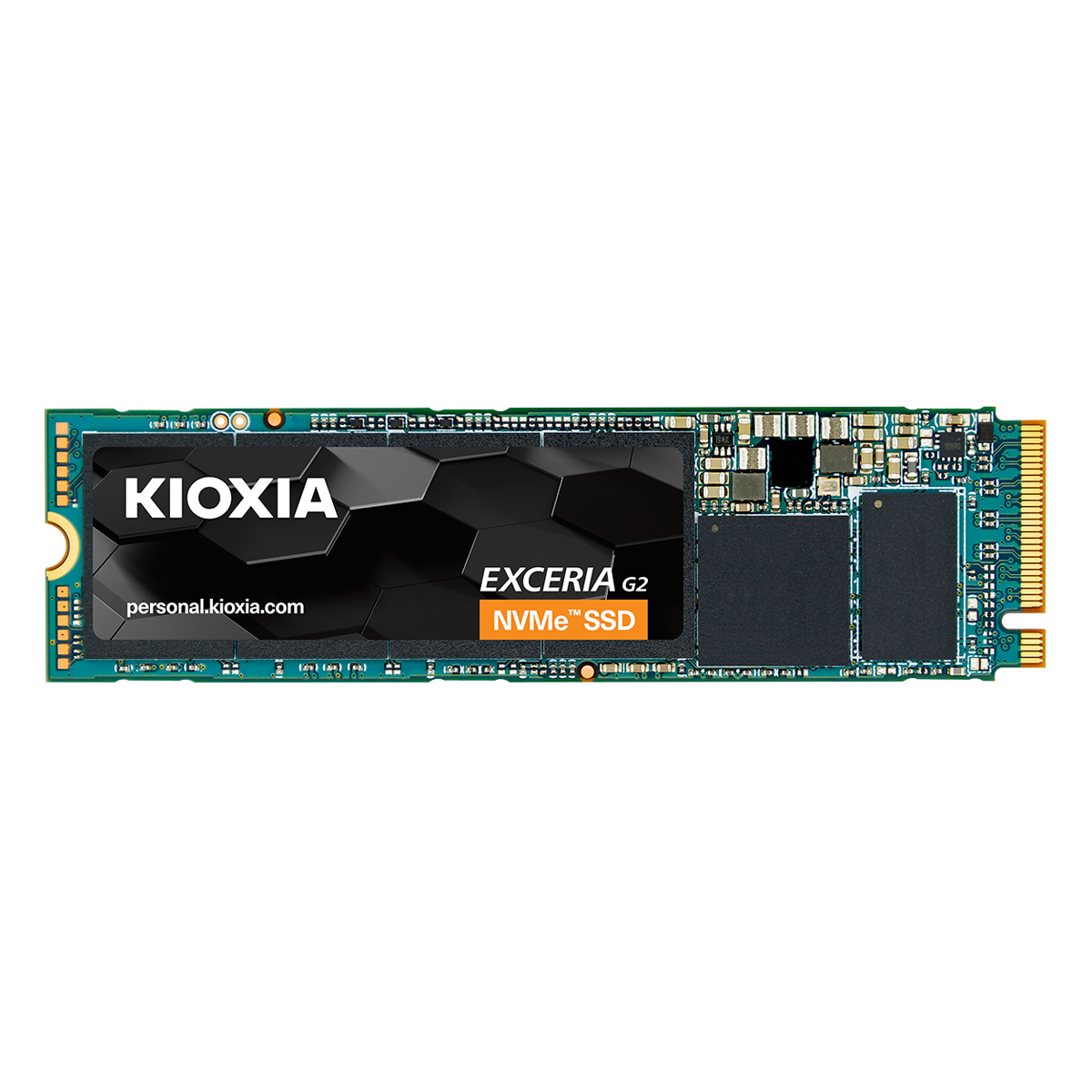 KIOXIA EXCERIA G2 SSD 500GB M.2 2280 PCIe Gen3 NVMe Internes Solid-State-Module von KIOXIA