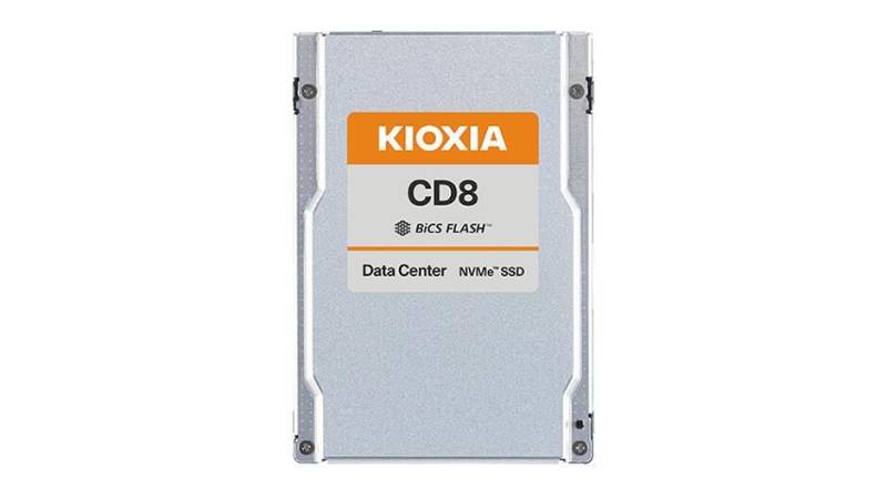 Kioxia CD8-R 7,68 TB 2.5" PCI Express 4.0 NVMe BiCS FLASH TLC von KIOXIA