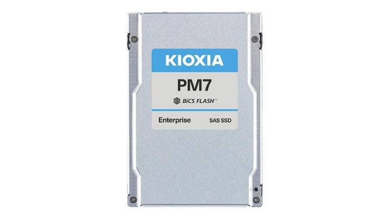 Kioxia PM7-R 30,7 TB 2.5" SAS BiCS FLASH TLC von KIOXIA