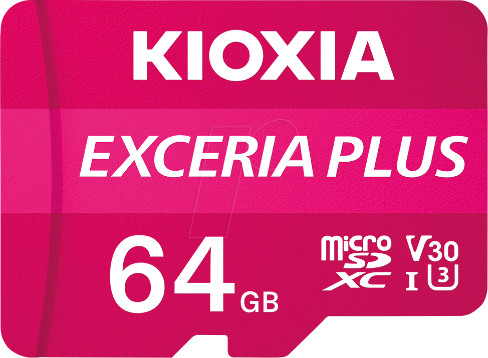 LMPL1M064GG2 - MicroSDXC-Speicherkarte Plus 64GB, Exceria Plus von KIOXIA