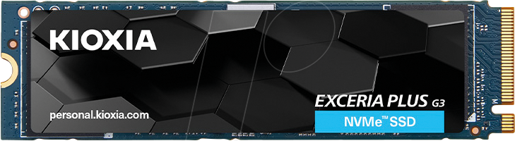 LSD10Z002TG8 - KIOXIA EXCERIA PLUS G3 SSD, 2 TB, M.2 PCIe 4.0 von KIOXIA