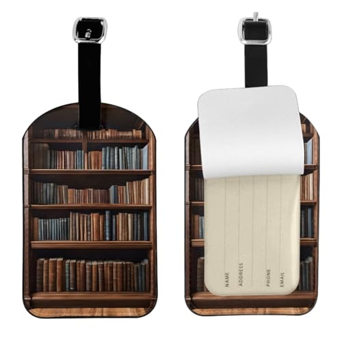 Gepäckanhänger aus Leder, wasserdicht, mit verstellbarem Gurt und verstecktem Informationsfenster, 7 x 11 cm, 1 Stück Gepäckanhänger aus Leder, wasserdicht, mit verstellbarem Gurt und verstecktem Informationsfenster, 7 x 11 cm, 1 Stück von KIPOSTYZTT