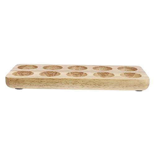 KITANDOVE 1stk Eierschale Aus Holz Einfaches Eierregal Kühlschrank Eierhalter Schützender Eierhalter Eierschutzhalter Eierhalter Arbeitsplatte Eierspeise Eierständer Für Den Tisch Hölzern KITANDOVE 1stk Eierschale Aus Holz Einfaches Eierregal Kühlschrank Eierhalter Schützender Eierhalter Eierschutzhalter Eierhalter Arbeitsplatte Eierspeise Eierständer Für Den Tisch Hölzern von KITANDOVE