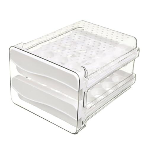 KITANDOVE 1stk Transparenter Eierkarton Eierablagen Im Kühlschrank Eierhalter Für Kühlschrank Teuflisches Ei Gefüllte Eier Wiederverwendbare Eierbehälter Eierschale Eierträger Weiß Plastik KITANDOVE 1stk Transparenter Eierkarton Eierablagen Im Kühlschrank Eierhalter Für Kühlschrank Teuflisches Ei Gefüllte Eier Wiederverwendbare Eierbehälter Eierschale Eierträger Weiß Plastik von KITANDOVE