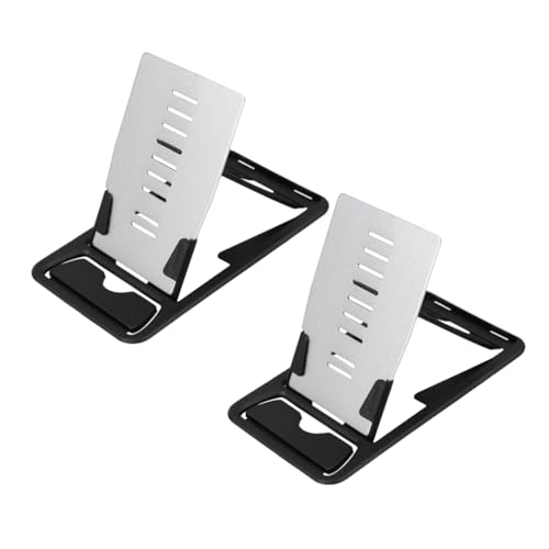 KITANDOVE 2 PCS Aluminium Legierung Schreibtisch Handy Stehen Max Handy Stehen für Schreibtisch von KITANDOVE