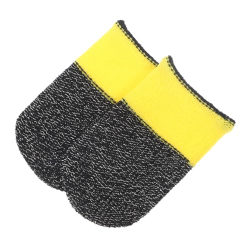 KITANDOVE 2er-pack Gaming-finger – Atmungsaktive Nylonfaser-ärmel Für Gaming – Daumenschutz Fingerhandschuhe Für Konsole Pc Handy KITANDOVE 2er-pack Gaming-finger – Atmungsaktive Nylonfaser-ärmel Für Gaming – Daumenschutz Fingerhandschuhe Für Konsole Pc Handy von KITANDOVE
