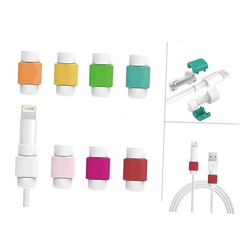 KITANDOVE 4 Stück Ladeschutz Ladekabelschoner Ladekabelschutz Handy Ladekabel Schutzhülle Schutz Schutzabdeckung Violett KITANDOVE 4 Stück Ladeschutz Ladekabelschoner Ladekabelschutz Handy Ladekabel Schutzhülle Schutz Schutzabdeckung Violett von KITANDOVE