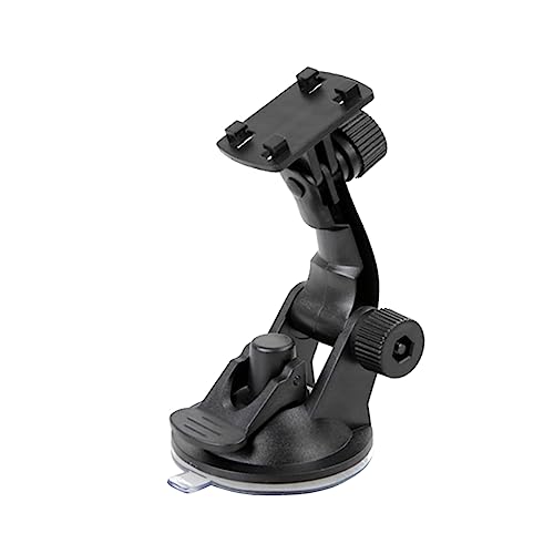 KITANDOVE Langarm-Instrumententafel-Telefonhalterung Saugnapfhalter 4 Schnallen Autotelefonhalter für sichere Navigation Schwarz von KITANDOVE