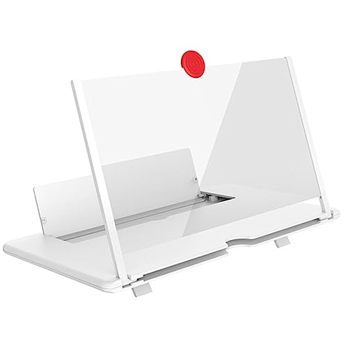 KITANDOVE Screen Magnifier Bildschirmlupe Langlebiges Telefonregal Telefonhalter Telefonzubehör Lupe Für Zuhause Praktischer Handyständer Telefon Bildschirmvergrößerer Telefon Bildschirmverstärker von KITANDOVE