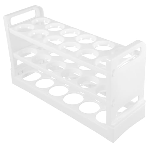 KITANDOVE Eierkarton aufbewahrungsdose storage boxes -Eierhalter Eierständer organizer Eigentümer Eier-Organizer-Ständer Eierhalter für die Kühlschranktür von KITANDOVE