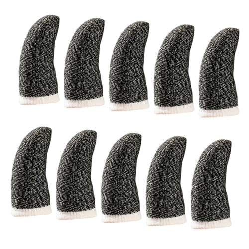 KITANDOVE Mobile Gaming Finger Sleeves 10 Stück Touchscreen Finger Sleeves - Schweiß Spiel KITANDOVE Mobile Gaming Finger Sleeves 10 Stück Touchscreen Finger Sleeves - Schweiß Spiel von KITANDOVE