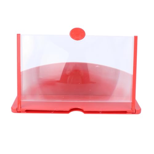 KITANDOVE Handy-Bildschirmverstärker 3D-Effekt Rot Kompakter Ständer Einfach Seniorenfreundlich KITANDOVE Handy-Bildschirmverstärker 3D-Effekt Rot Kompakter Ständer Einfach Seniorenfreundlich von KITANDOVE