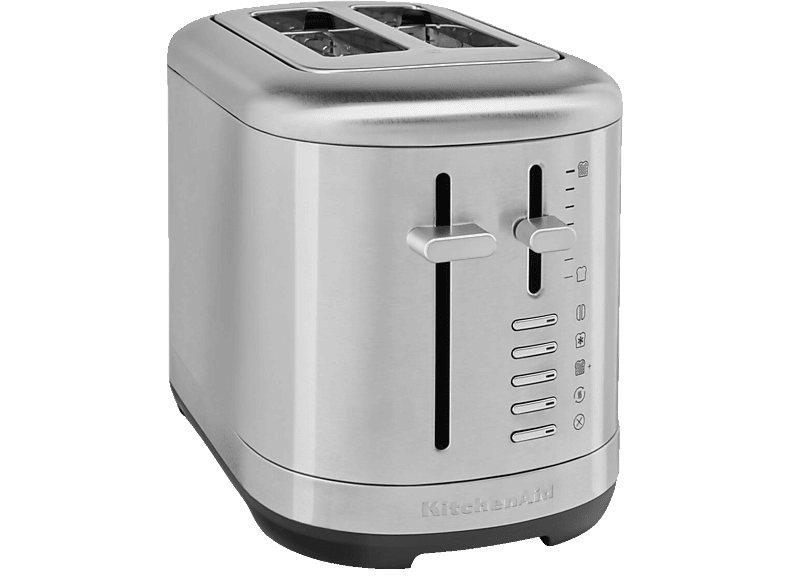 KITCHENAID 5KMT2109ESX Toaster Edelstahl (980 Watt, Schlitze: 2) von KITCHENAID