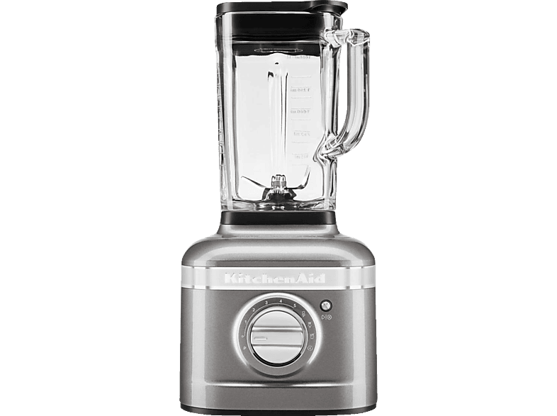 KITCHENAID 5KSB4026EMS K400 ARTISAN Standmixer Medaillionsilber (1200 Watt, 1.4 l) von KITCHENAID