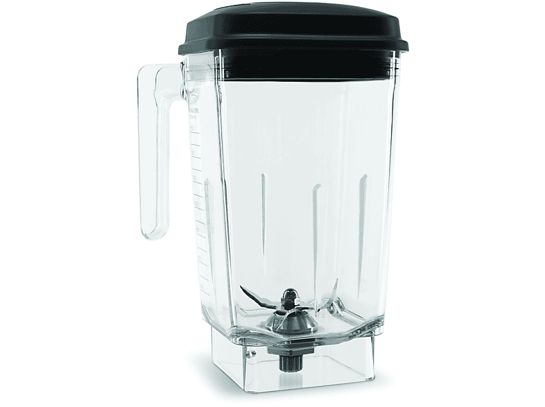 KITCHENAID 5KSBC60S Mixbehälter einwandig Transparent/Schwarz von KITCHENAID