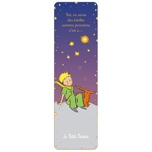 KIUB Kiub Papier-Lesezeichen Der kleine Prinz beobachtet Saturn (54 x 172 mm) von KIUB