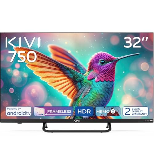 KIVI 32F750NB Smart TV Rahmenlos – Fernseher 32 Zoll FHD, Smart TV, FSA Panel, HDR, Android 11.0, WLAN & Bluetooth, Netflix HBO-fähig KIVI 32F750NB Smart TV Rahmenlos – Fernseher 32 Zoll FHD, Smart TV, FSA Panel, HDR, Android 11.0, WLAN & Bluetooth, Netflix HBO-fähig von KIVI