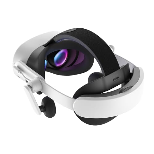KIWI Design K4 Duo AIO Komfort Audio Headstrap mit Akku für Meta/Oculus Quest 3/3S DualFast Laden Kopfhörer, VR Zubehör mit Ausgewogenem Design KIWI Design K4 Duo AIO Komfort Audio Headstrap mit Akku für Meta/Oculus Quest 3/3S DualFast Laden Kopfhörer, VR Zubehör mit Ausgewogenem Design von KIWI design