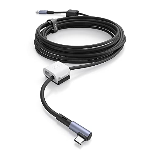 KIWI design 3M Link Kabel Kompatibel mit Quest 3/2/1/Pro und Pico 4, USB 3.0 Verbindungs Kabel mit Kabel Clip von KIWI design
